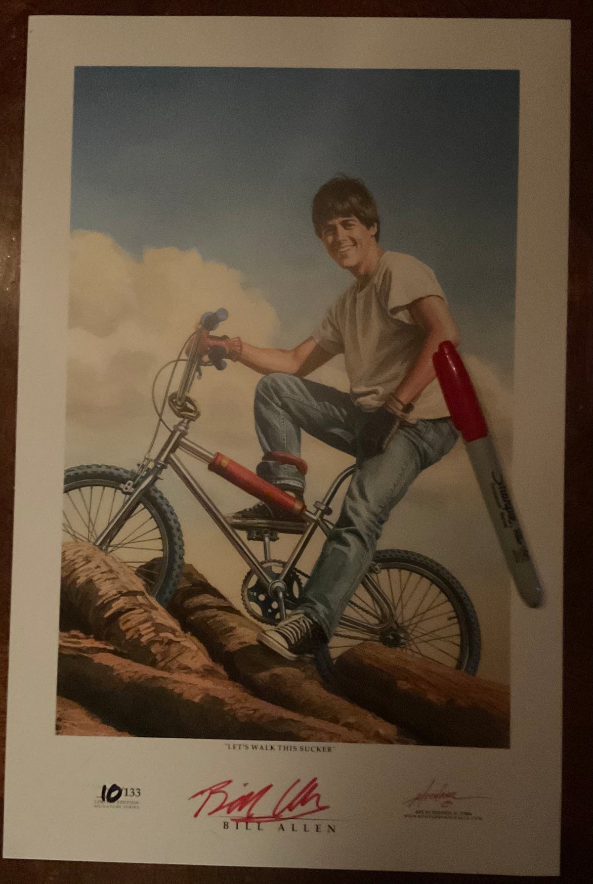 Cru Jones Poster - Limited Edition Signed Print