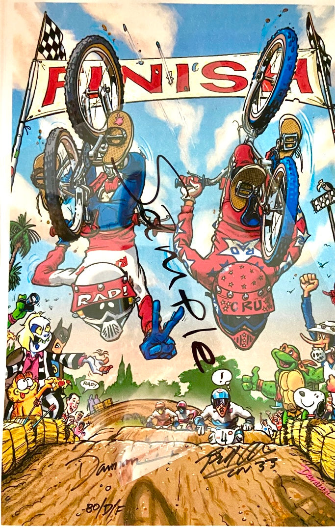 Radical Rick Cru Jones Poster - 11” X 17”