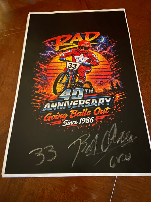 Signed Anniversary Poster