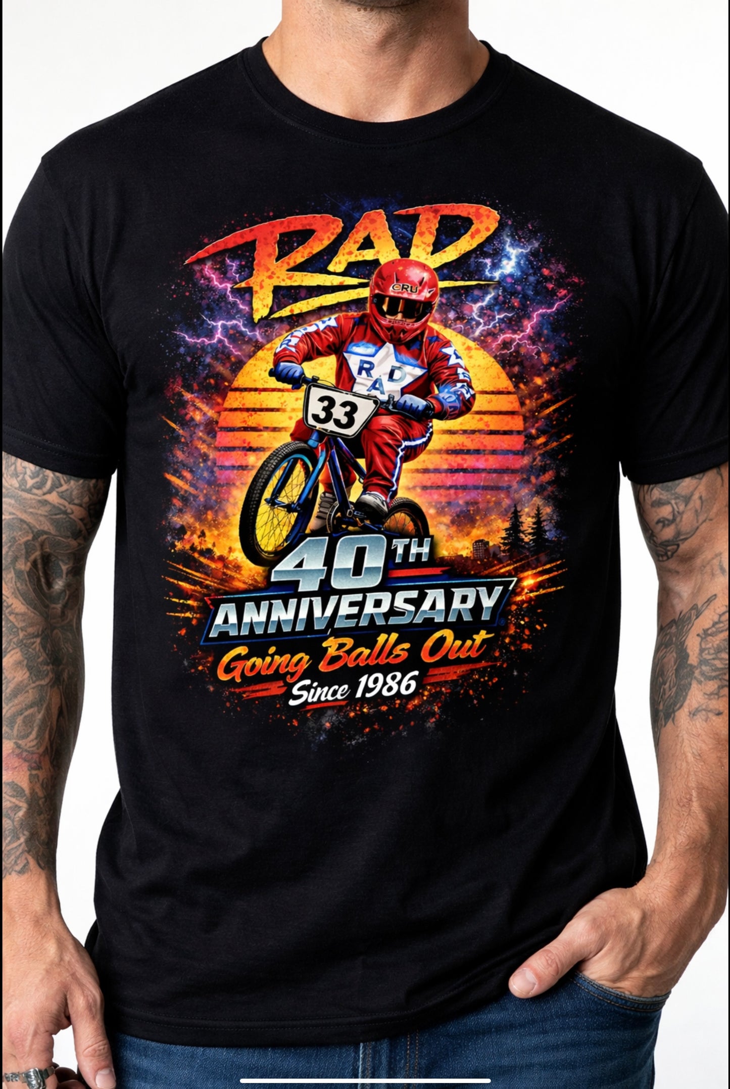 RAD - 40th Anniversary Shirt